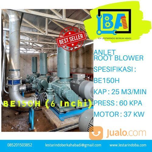 Root Blower Aerasi IPAL WWTP Semarang