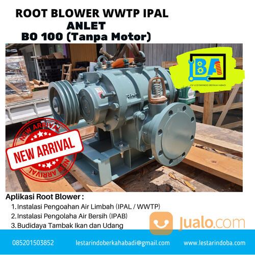 Root Blower Aerasi IPAL WWTP Semarang