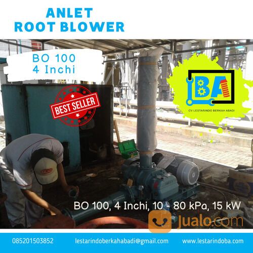 Root Blower Aerasi IPAL WWTP Semarang
