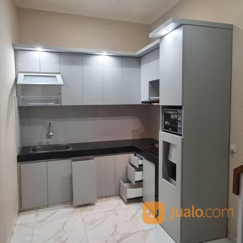 Furniture Custom, Kitchen set, Lemari, Backdrop TV, Storage, Partisi