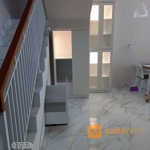 Furniture Custom, Kitchen set, Lemari, Backdrop TV, Storage, Partisi