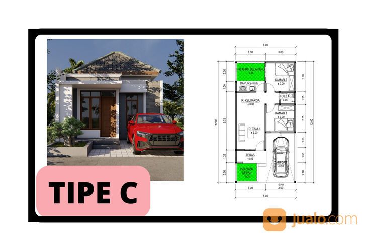 PERUMAHAN DEKAT PASAR