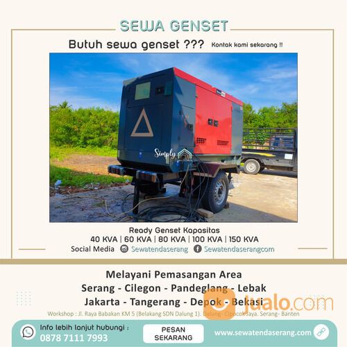 0878 7111 7993 Sewa Genset Serang Cilegon Pandeglang Lebak Depok Tangerang Bekasi Jakarta