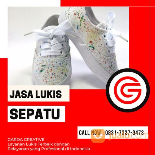 Jasa Lukis Sepatu Semarang Murah | 0831-7327-9473 | Garda Creative