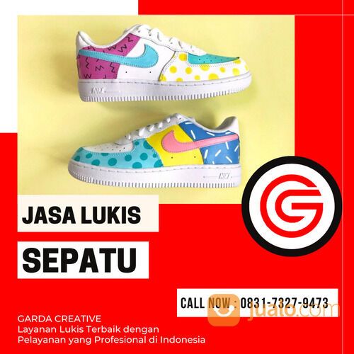 Jasa Lukis Sepatu Semarang Murah | 0831-7327-9473 | Garda Creative