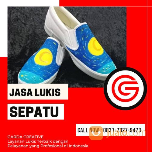 Jasa Lukis Sepatu Bandung Murah | 0831-7327-9473 | Garda Creative