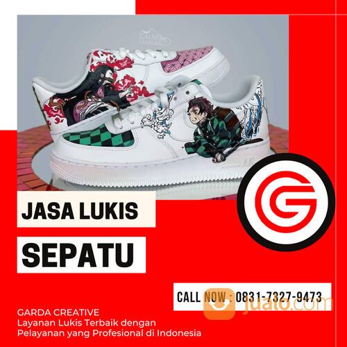 Jasa Lukis Sepatu Bandung Murah | 0831-7327-9473 | Garda Creative