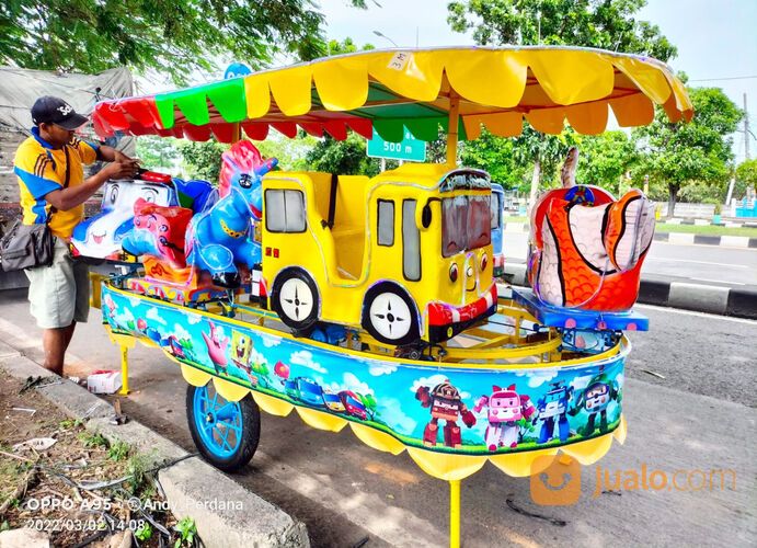 odong odong tayo animal mix tank pesawat karakter kereta panggung komplit