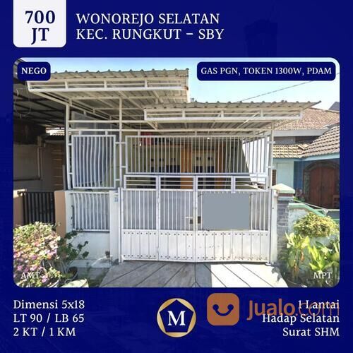 Rumah Wonorejo Selatan dkt Rungkut Surabaya Bebas Banjir Nego