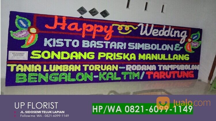 ISTIMEWA DAN HEMATTT, Call WA 0821-6099-1149 Toko Papan Bunga di Datuk Lima Puluh Batubara