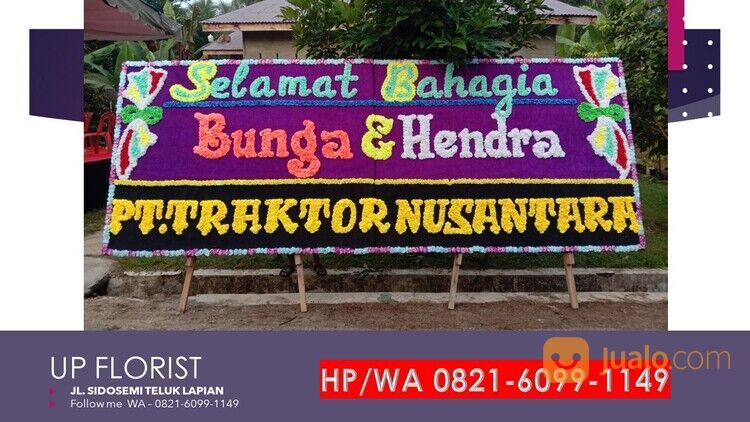 ISTIMEWA DAN HEMATTT, Call WA 0821-6099-1149 Toko Papan Bunga di Datuk Lima Puluh Batubara
