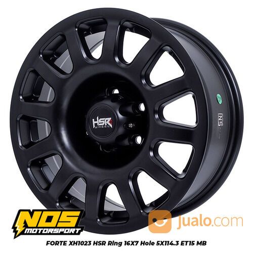 Velg Mobil Ring 16 HSR Forte Untuk Grand Vitara Terios Xpander Type Offroad Free Pasang