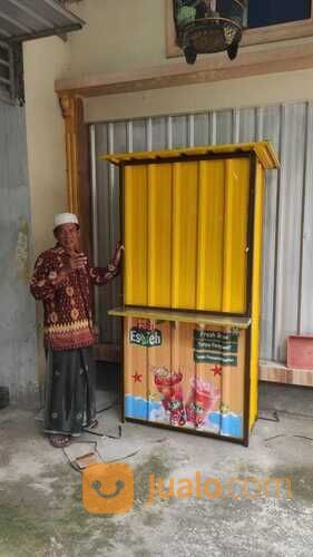 Booth Container Usaha Minuman Teh Poci 100x50x200