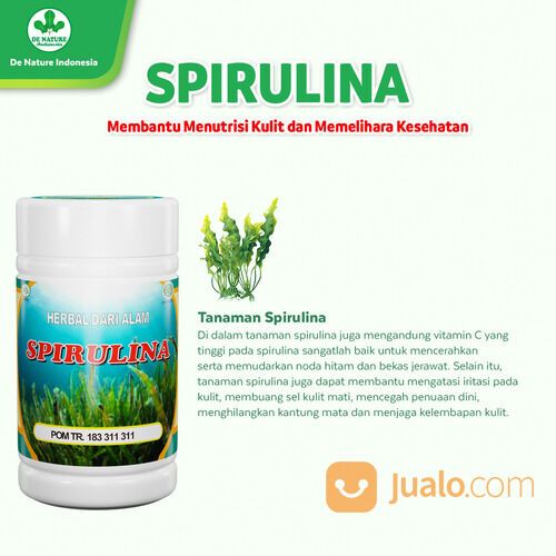 Asli Kapsul Rumput Laut ( Spirulina De Nature ) - Paling Ampuh Atasi Dengan Budget Murah Meriah