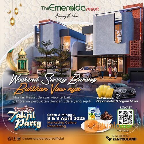 RUMAH MEWAH 2 LANTAI KAWASAN RESORT BANDUNG DI PADALARANG