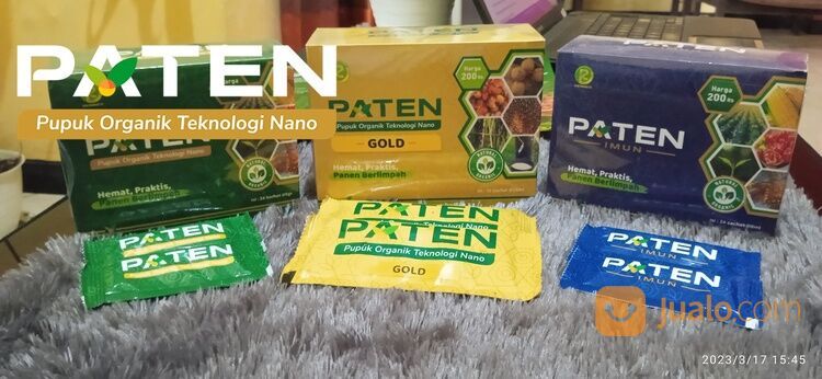 PUPUK PATEN TEKNOLOGI NANO TANAMAN LEBIH BANYAK BUAHNYA