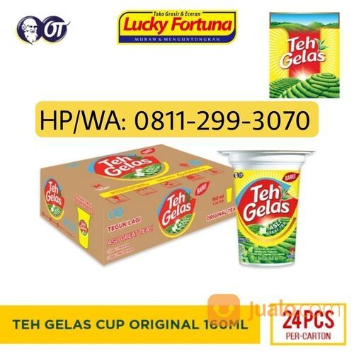 Agen Minuman Teh Gelas Jepara - HP/WA: O8112993O7O - Lucky Fortuna