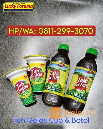 Agen Minuman Teh Gelas Jepara - HP/WA: O8112993O7O - Lucky Fortuna