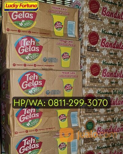 Agen Minuman Teh Gelas Jepara - HP/WA: O8112993O7O - Lucky Fortuna