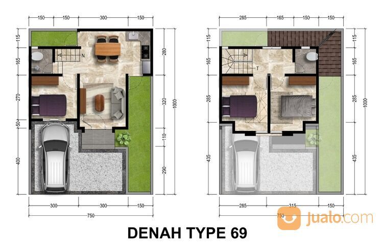 Rumah harga murah Rumah desain idaman