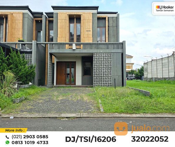 (TSI/16206) Rumah Alam Sutera, Cluster Sutera Renata Alba, Tangerang, 8x25 m², 2 Lt, AJB