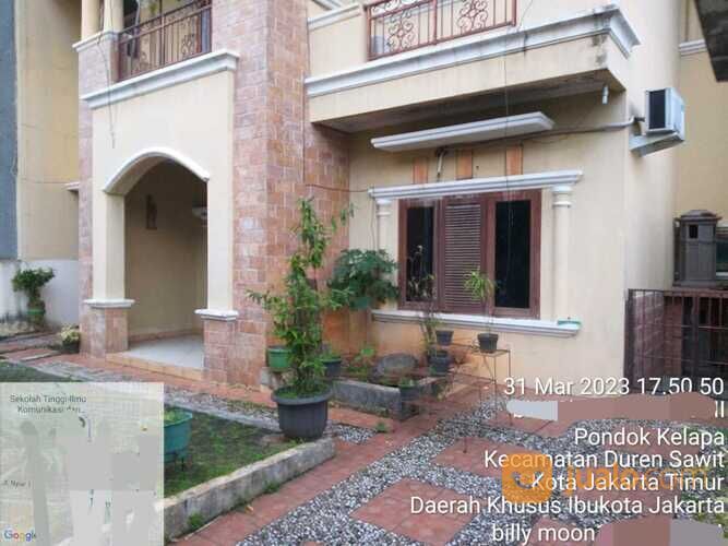Perum billy moon Pondok kelapa Jakarta Timur