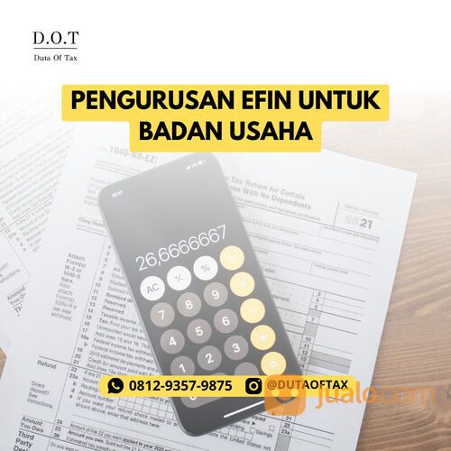 Pengurusan Efin Untuk Badan Usaha