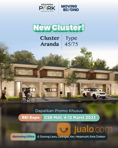 Cluster Aranda Rumah Komersil di Keandra Park