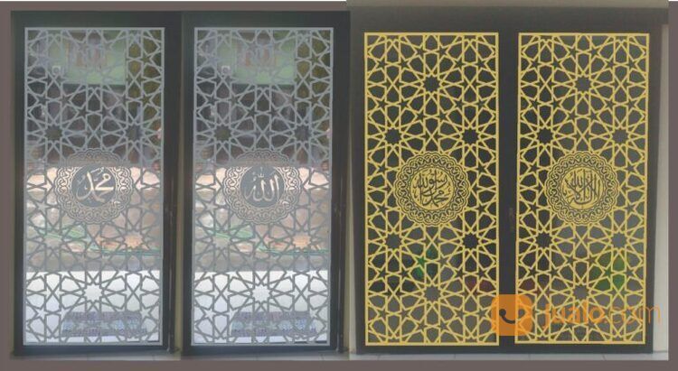 Sticker Kaligrafi Masjid Magelang