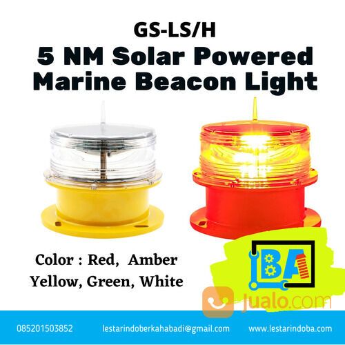 Lampu Navigasi Lampu Suar 6 NM Sealite Sabik Di Surabaya
