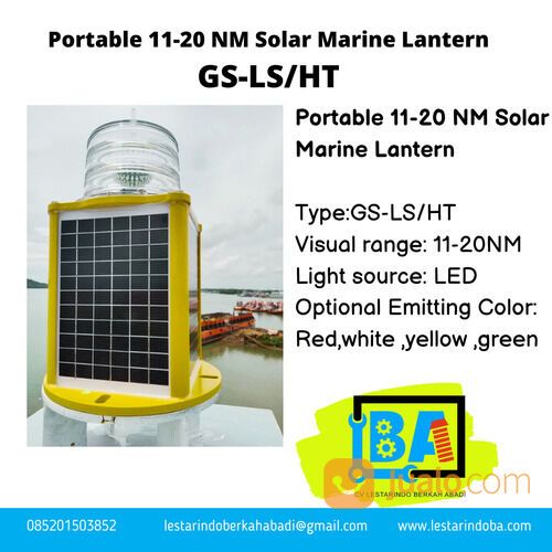 Lampu Navigasi Lampu Suar 6 NM Sealite Sabik Di Surabaya