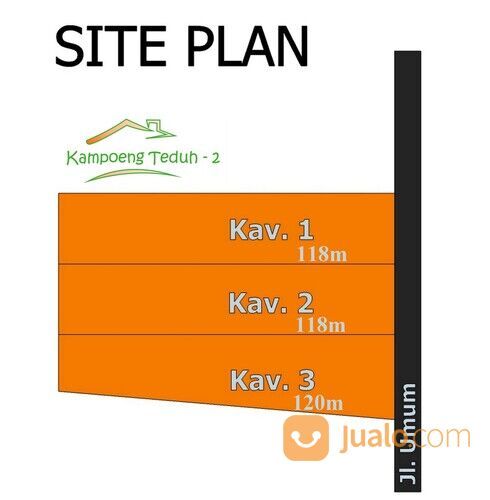 Rumah Baru Cileungsi Tanah 120m KPR Cicilan 3Jtan