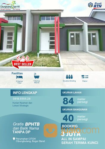 Perumahan Cibungbulang Town Hill (CITOH) ALL IN 3 JUTA