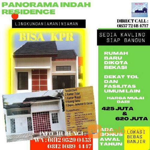 Rumah Baru Dalam Cluster di Jatisampurna Bekasi Dekat Labschool Cibubur