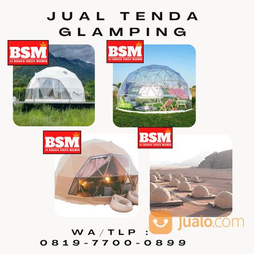 Tenda Glamping Untuk Hotel Bola