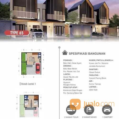 Rumah Lantai 2 Terdekat Kampus UNS