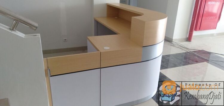 Meja Frontdesk Ruang Lobby + Furniture Semarang