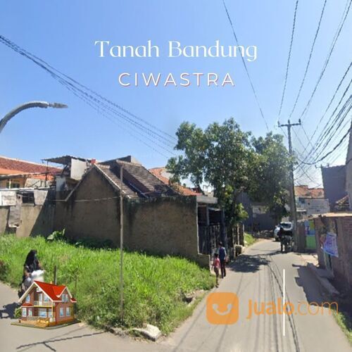 Tanah Sayap Jalan Ciwastra Bandung Kota Luas 301 Meter SHM