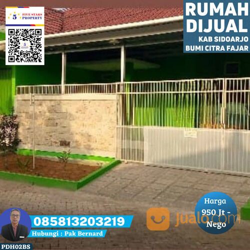 RUMAH DI BUMI CITRA FAJAR (SIDOARJO)