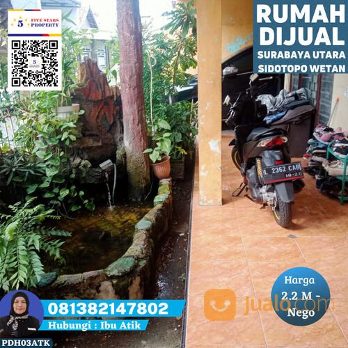 RUMAH DI SIDOTOPO WETAN BARU IV (SURABAYA UTARA)