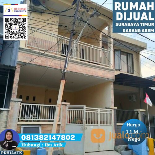 RUMAH DI KARANG ASEM (SURABAYA TIMUR)