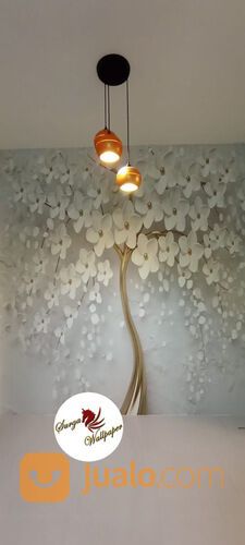 jasa pasang dan cetak wallpaper custom 3D Surabaya
