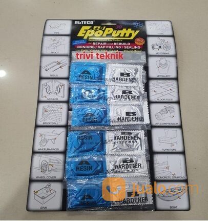 lem porting resin hardener epoxy eco 15gram,alteco adhesive epo putty