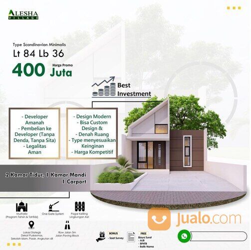 Perumahan Gunung Sindur Bogor Dekat Stasiun Serpong | Rumah Murah Dekat Serpong Tangerang Selatan