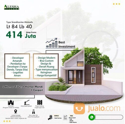 Perumahan Gunung Sindur Bogor Dekat Stasiun Serpong | Rumah Murah Dekat Serpong Tangerang Selatan