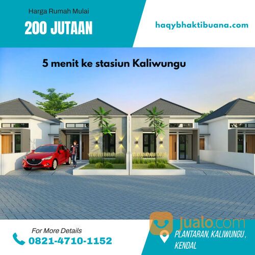 rumah 200 jutaan puri nirwana kaliwungu, lokasi premium bebas dari banjir