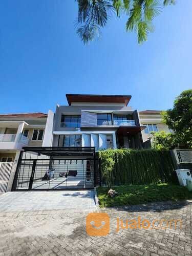 Rumah Baru Ada Kolam Renang Bukit Golf Internasional Citraland Surabaya New Modern Mewah Siap Huni