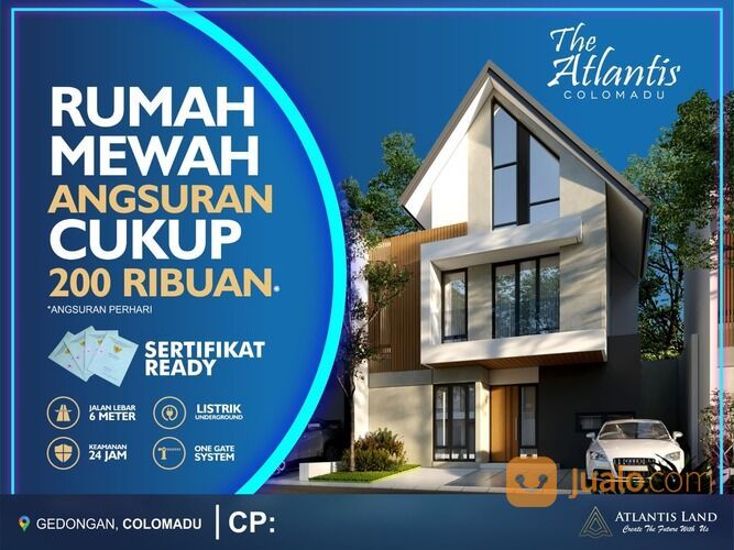 Perumahan atlantis colomadu lokasi belakang Alana hotel solo all in