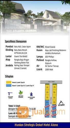 Perumahan atlantis colomadu lokasi belakang Alana hotel solo all in
