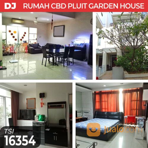 (TSI/16354) Rumah CBD Pluit Garden House, Penjaringan, 7x20 m², 4 Lt, SHM